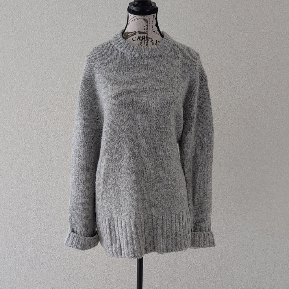Pistola Textured Gray Knit Top
